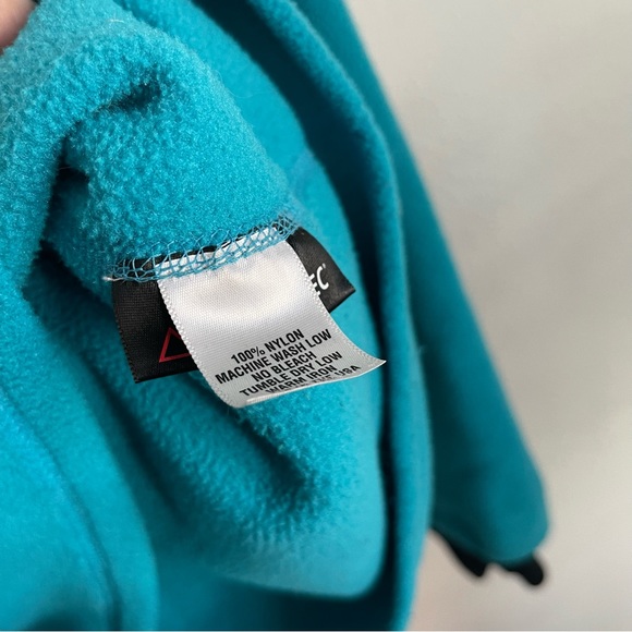 Topo Design Half Button Snap Pocket Fleece Pullover - Picture 6 of 6